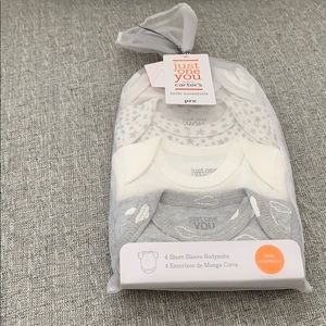 Still in wrapper; premise onesie